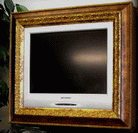 LCD-телевизор в багетной раме
